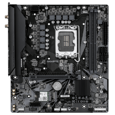 Материнская плата GIGABYTE H610M D3H WIFI DDR4, LGA1700, H610, 2xDDR4, PCIe4.0, 1xHDMI, 2xM.2, mATX Материнская плата GIGABYTE H610M D3H WIFI DDR4, LGA1700, H610, 2xDDR4, PCIe4.0, 1xHDMI, 2xM.2, mATX