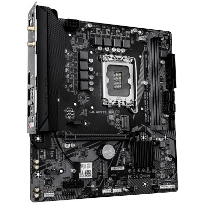 Материнская плата GIGABYTE H610M D3H WIFI DDR4, LGA1700, H610, 2xDDR4, PCIe4.0, 1xHDMI, 2xM.2, mATX Материнская плата GIGABYTE H610M D3H WIFI DDR4, LGA1700, H610, 2xDDR4, PCIe4.0, 1xHDMI, 2xM.2, mATX