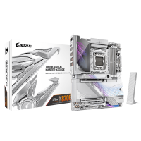 Материнская плата GIGABYTE X870E AORUS MASTER X3D ICE, AM5, 4xDDR5, PCIe5.0, HDMI+2xUSB4, 2xM.2, ATX