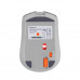 Мышь Meetion BTM002 White, Wireless, Оптическая, 1600DPI, 5 Button, Аккумуляторная, USB-, 2.4 GHz/BT
