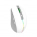 Мышь Meetion BTM002 White, Wireless, Оптическая, 1600DPI, 5 Button, Аккумуляторная, USB-, 2.4 GHz/BT