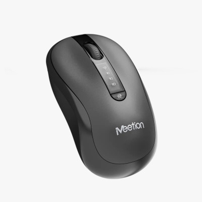 Мышь Meetion BTM185 Black, Wireless, Оптическая, 3200DPI, 4 Button, AA*1, USB, 2.4 GHz/BT