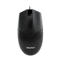 Мышь Meetion M360 Black, Оптическая, 1000DPI, 3 Button, USB, кабель 1.5 м, Проводная, Чёрный