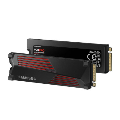 Твердотельный накопитель 1Tb SSD Samsung 990 PRO, M.2 PCIe4.0 NVMe1.3, TBW 600, R7450MB/s W6900MB/s