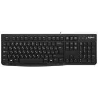 Клавиатура Logitech K120, 105 keys, EN/RU, 1,5 m,  USB, Черный