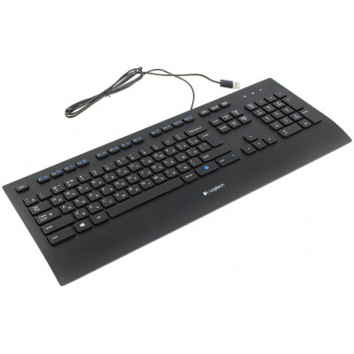 Клавиатура Logitech K280E Pro, 103 keys, EN/RU, 1,7 m, USB, Черный Клавиатура Logitech K280E Pro, 103 keys, EN/RU, 1,7 m, USB, Черный
