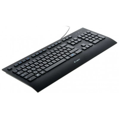 Клавиатура Logitech K280E Pro, 103 keys, EN/RU, 1,7 m, USB, Черный Клавиатура Logitech K280E Pro, 103 keys, EN/RU, 1,7 m, USB, Черный