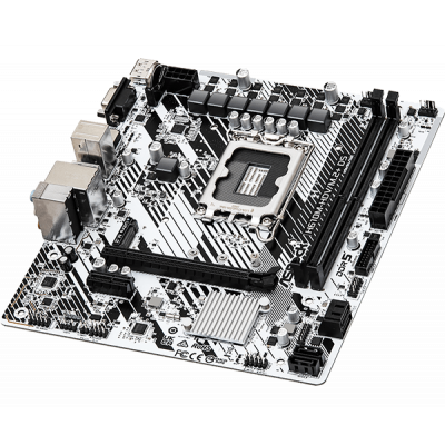 Материнская плата ASRock H610M-HDV/M.2+ D5 LGA1700 2xDDR5 4xSATA M.2 D-Sub HDMI DP Type-C mATX