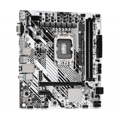 Материнская плата ASRock H610M-HDV/M.2+ D5 LGA1700 2xDDR5 4xSATA M.2 D-Sub HDMI DP Type-C mATX