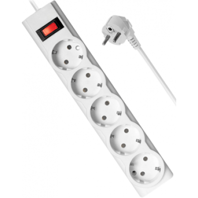 Сетевой фильтр Defender ILS 355 5 розеток, 5 м, белый Сетевой фильтр Defender ILS 355 5 розеток, 5 м, белый