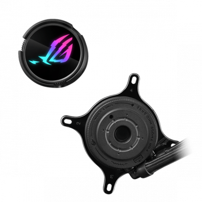 Водяное охлаждение CPU Asus ROG STRIX LC III 360 120mm Liquid CPU Cooler, 3 x12cm PWM Fan