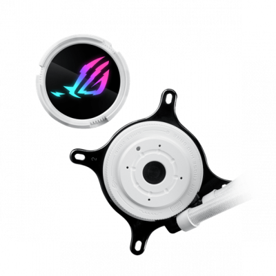 Водяное охлаждение CPU Asus ROG STRIX LC III 360 ARGB 120mm Liquid CPU Cooler, 3 x12cm, ARGB, White