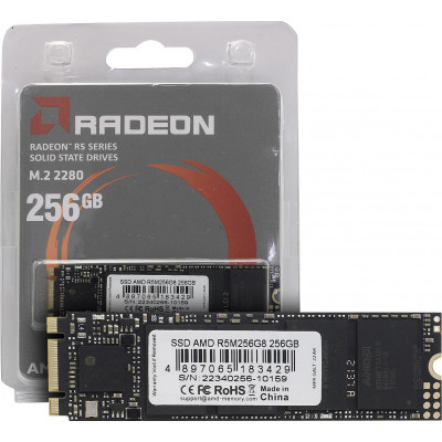 Твердотельный накопитель 256GB SSD AMD RADEON R5 M.2 2280 SATAIII R550MB/s W469MB/s R5M256G8 Твердотельный накопитель 256GB SSD AMD RADEON R5 M.2 2280 SATAIII R550MB/s W469MB/s R5M256G8