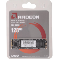 Твердотельный накопитель  128GB SSD AMD RADEON R5 M.2 2280 SATA3 R542Mb/s, W453MB/s R5M128G8