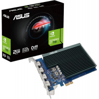 Видеокарта ASUS GeForce GT730 2GB GDDR5 64-bit 4xHDMI GT730-4H-SL-2GD5 Видеокарта ASUS GeForce GT730 2GB GDDR5 64-bit 4xHDMI GT730-4H-SL-2GD5