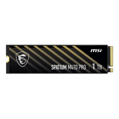 Твердотельный накопитель 2000Gb SSD MSI SPATIUM M470 PRO PCIe 4.0 NVMe M.2 2TB R6000Mb/s W5000MB/s Твердотельный накопитель 2000Gb SSD MSI SPATIUM M470 PRO PCIe 4.0 NVMe M.2 2TB R6000Mb/s W5000MB/s
