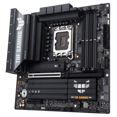 Материнская плата ASUS TUF GAMING B860M-PLUS, LGA1851 B860 4xDDR5 4xSATA 3xM.2 HDMI DP USB-C mATX Материнская плата ASUS TUF GAMING B860M-PLUS, LGA1851 B860 4xDDR5 4xSATA 3xM.2 HDMI DP USB-C mATX