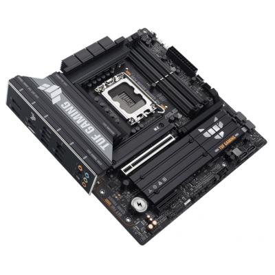 Материнская плата ASUS TUF GAMING B860M-PLUS, LGA1851 B860 4xDDR5 4xSATA 3xM.2 HDMI DP USB-C mATX Материнская плата ASUS TUF GAMING B860M-PLUS, LGA1851 B860 4xDDR5 4xSATA 3xM.2 HDMI DP USB-C mATX