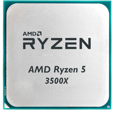 Процессор AMD Ryzen 5 3500X 3,6Гц (4,1ГГц Turbo), AM4, 7nm, 6/6, L2 3Mb, L3 32Mb, 65W, OEM Процессор AMD Ryzen 5 3500X 3,6Гц (4,1ГГц Turbo), AM4, 7nm, 6/6, L2 3Mb, L3 32Mb, 65W, OEM
