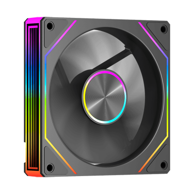Вентилятор для корпуса PCCooler FG120 ARGB BK 1x(120x120x25mm) 800-1800 RPM 54CFM Black