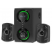 Колонки Defender Eclipse (2.1) - Black, 40Вт (2х10+20) RMS, 40Hz-20kHz, SD, USB, FM, MP3, LED