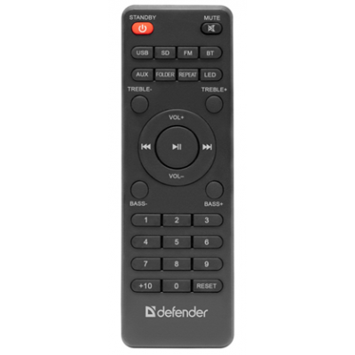 Колонки Defender Eclipse (2.1) - Black, 40Вт (2х10+20) RMS, 40Hz-20kHz, SD, USB, FM, MP3, LED