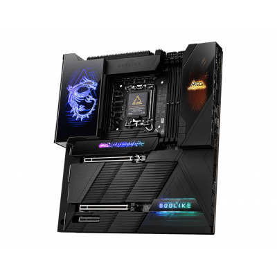 Материнская плата MSI MEG Z890 GODLIKE LGA1851 4xDDR5 4xSATA 8xM.2 USB-A 6xType-C E-ATX