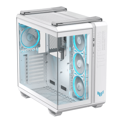 Корпус ASUS TUF Gaming GT502 HORIZON White ATX/micro ATX/mITX GT502 PANO/ARGB FANS/WHT/TG// Корпус ASUS TUF Gaming GT502 HORIZON White ATX/micro ATX/mITX GT502 PANO/ARGB FANS/WHT/TG//