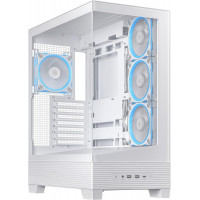 Корпус ASUS A31 PLUS TG ARGB WHITE Micro-ATX/Mini-ITX A31 PLUS/WT/TG/ARGB//