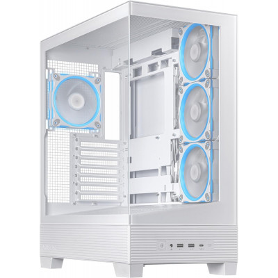 Корпус ASUS A31 PLUS TG ARGB WHITE Micro-ATX/Mini-ITX A31 PLUS/WT/TG/ARGB//