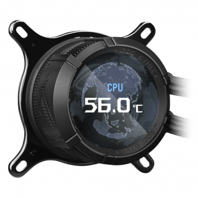 Водяное охлаждение CPU Asus ROG STRIX LC III 360 ARGB LCD 3x120mm Black