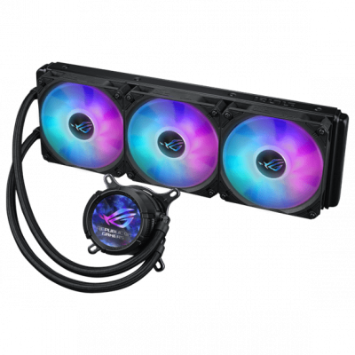 Водяное охлаждение CPU Asus ROG STRIX LC III 360 ARGB LCD 3x120mm Black
