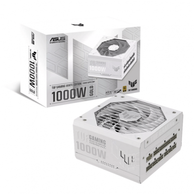 Блок питания ASUS TUF-GAMING-1000G-WHITE 1000W 80Plus Gold Блок питания ASUS TUF-GAMING-1000G-WHITE 1000W 80Plus Gold