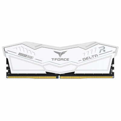 Оперативная память 64GB Kit (2x32GB) 6000MHz DDR5 TeamGroup DELTA RGB CL38 WH FF4D564G6000HC38ADC01