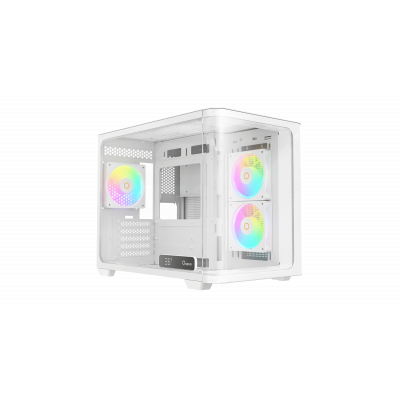 Корпус Ocypus Iota C50 WH Curve ARGB Digital mATX/ITX 2xUSB Type-C Белый Iota-C50-WHD300CD-GL Корпус Ocypus Iota C50 WH Curve ARGB Digital mATX/ITX 2xUSB Type-C Белый Iota-C50-WHD300CD-GL