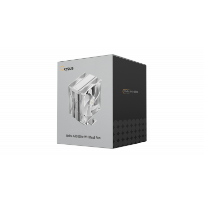 Вентилятор для процессора Ocypus Delta A40 Elite WH Dual Fan TDP 220W 4-pin Intel/AMD Белый Вентилятор для процессора Ocypus Delta A40 Elite WH Dual Fan TDP 220W 4-pin Intel/AMD Белый
