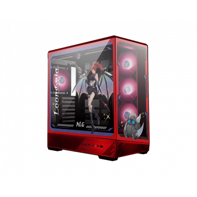 Компьютерный корпус MSI PANO 130R MLG EDITION ATX/mATX/ITX, Back-connect: ATX/mATX Type-C Red Компьютерный корпус MSI PANO 130R MLG EDITION ATX/mATX/ITX, Back-connect: ATX/mATX Type-C Red