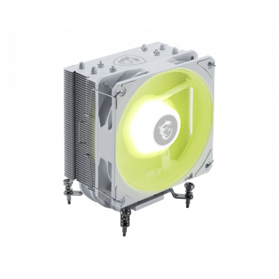 Вентилятор для процессора MSI MAG CORE FROZR AA13, TDP 240W, ARGB, LGA1700/1851/AM4/AM5, Белый Вентилятор для процессора MSI MAG CORE FROZR AA13, TDP 240W, ARGB, LGA1700/1851/AM4/AM5, Белый
