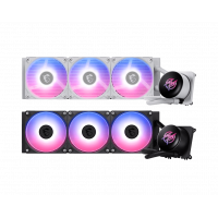 Водяное охлаждение для CPU MSI MPG CORELIQUID P13 360, 1700/1851/AM4/AM5, ARGB, Fan 3x120mm, Черный