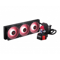 Водяное охлаждение для CPU MSI CORELIQUID A17 MLG EDITION 1700/1851/AM4/AM5 ARGB Fan 3x120mm Черный