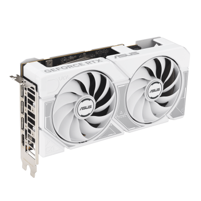 Видеокарта ASUS GeForce RTX5060 8Gb, DUAL OC Edition White, GDDR7 HDMI 3xDP DUAL-RTX5060-O8G-WHITE