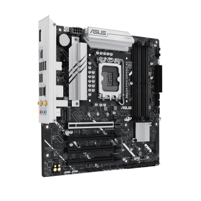 Материнская плата ASUS B860M MAX GAMING AX, LGA1851 B860 4xDDR5 4xSATA 3xM.2 DP USB-C mATX