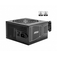 Блок питания MSI MAG A850GN PCIE5, 850W, Active PFC, 80+ GOLD, Non modular, MAG A850GN PCIE5