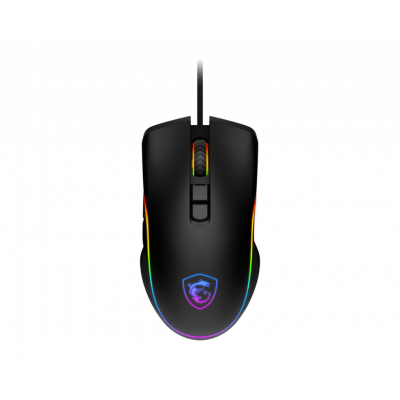 Мышь MSI FORGE GM300 USB2.0/RGB/7 кн./Вес 118г./Кабель 1.5м./Черный