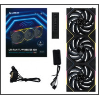 Вентилятор для корпуса Lian Li UNI FAN TL 120 Wireless 3x120mm Черный G99.12TL1W3B.00 Вентилятор для корпуса Lian Li UNI FAN TL 120 Wireless 3x120mm Черный G99.12TL1W3B.00