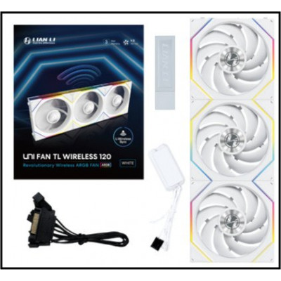 Вентилятор для корпуса Lian Li UNI FAN TL 120 Wireless 3x120mm Белый G99.12TL1W3W.00 Вентилятор для корпуса Lian Li UNI FAN TL 120 Wireless 3x120mm Белый G99.12TL1W3W.00