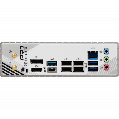 Материнская плата ASRock B650M PRO X3D WIFI AM5 4xDDR5 4xSATA3 3xM.2 Type-C HDMI DP WiFi6E mATX