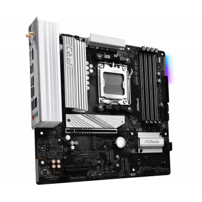 Материнская плата ASRock B650M PRO X3D WIFI AM5 4xDDR5 4xSATA3 3xM.2 Type-C HDMI DP WiFi6E mATX