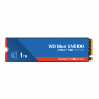 Твердотельный накопитель 1000GB SSD WD BLUE SN5100 M.2 2280 NVMe 4.0 R7100/W6700MB/s WDS100T5B0E Твердотельный накопитель 1000GB SSD WD BLUE SN5100 M.2 2280 NVMe 4.0 R7100/W6700MB/s WDS100T5B0E