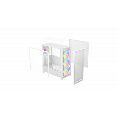 Корпус Ocypus Delta C70 WH ARGB EATX/ATX/mATX/ITX Type-C Белый Delta-C70-WHG400XX-GL